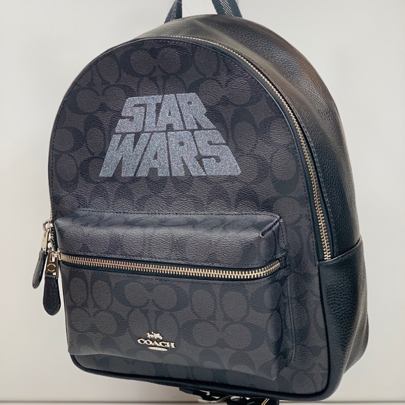 Coach Handbags - Coach Star Wars Signature Medium Backpack